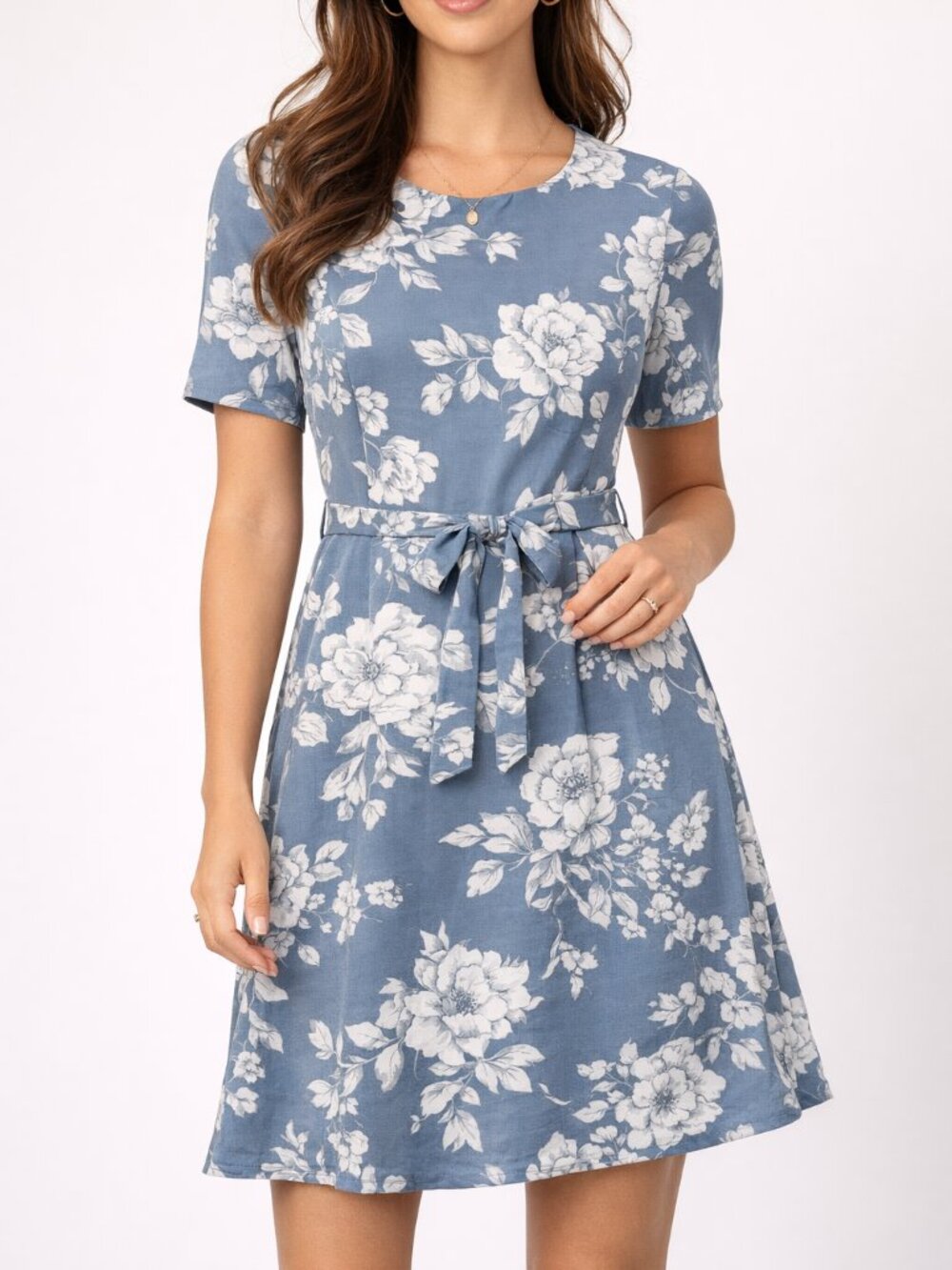✨ Suzy Shier Floral Dress – Effortless Feminine Charm